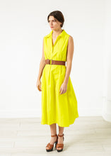 Laden Sie das Bild in den Galerie-Viewer, Balloon Cotton Dress in Yellow