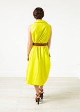 Laden Sie das Bild in den Galerie-Viewer, Balloon Cotton Dress in Yellow
