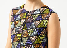 Laden Sie das Bild in den Galerie-Viewer, Triangle Sleeveless Dress in Multi