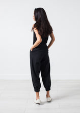 Load image into Gallery viewer, Fancy Wool Pant in Black