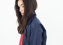 Laden Sie das Bild in den Galerie-Viewer, Sateen Trench in Navy
