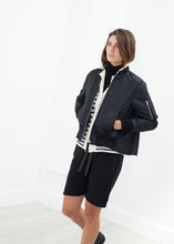 Load image into Gallery viewer, Swing Bomber in Black