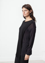 Load image into Gallery viewer, Laurier Tee in Black/Navy