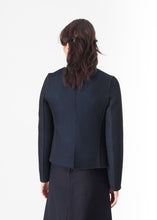Laden Sie das Bild in den Galerie-Viewer, Weave Jacket in Black/Blue