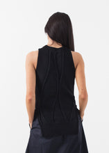 Laden Sie das Bild in den Galerie-Viewer, Curved Stripe Knit Tank