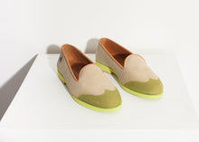 Laden Sie das Bild in den Galerie-Viewer, Wingtip Loafer in Lime