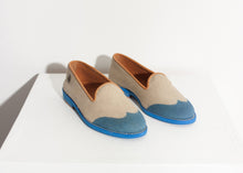 Laden Sie das Bild in den Galerie-Viewer, Wingtip Loafer in Blue