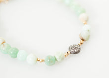 Load image into Gallery viewer, Leopold Bracelet in Green Chrysoprase